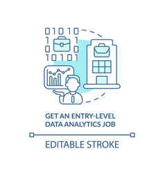 Get Entry Level Data Analytics Job Turquoise