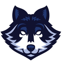 Wolf Head Mascot