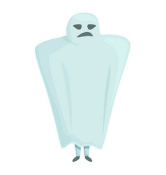 Ghost Costume Icon Cartoon Kid Character