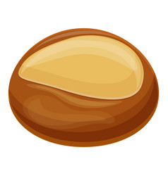 Shea Tree Brown Nut Icon Cartoon Style