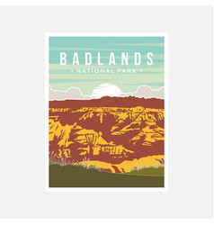 Badlands National Park Poster