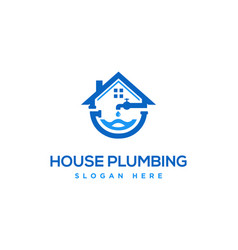 Plumb Water And House Logo