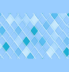 Blue Rhombus Tile Background Bathroom Or Toilet