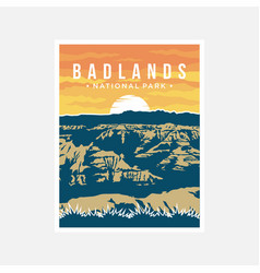 Badlands National Park Poster