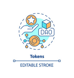 Tokens Concept Icon