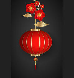 Happy Chinese New Year Template Wealthy Blooming