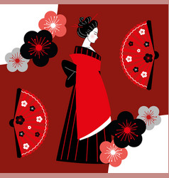 Japanese Woman Geisha