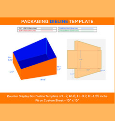 Custom Cardboard Retail Counter Display Boxes L