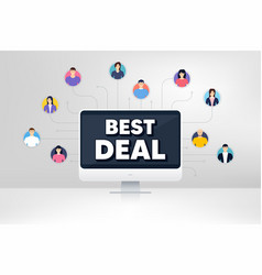 Best Deal Special Offer Sale Sign