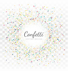 Beautiful Confetti Background