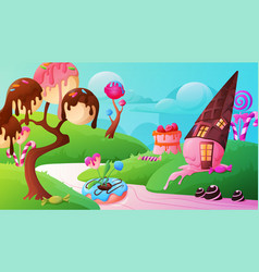 Candy Land Background