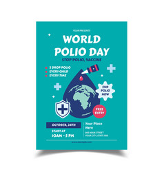 World Polio Day Flyer