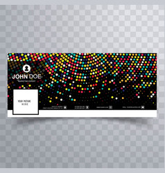 Modern Colorful Facebook Banner Template