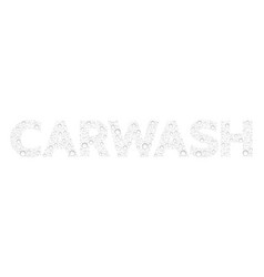 Text From Droplets Texture Word Carwash