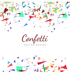 Colorful Confetti Background