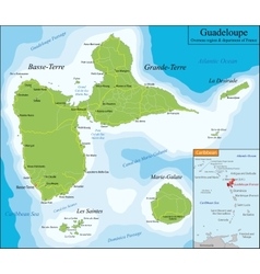 Map Of Guadeloupe