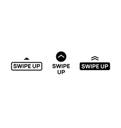 Swipe Up Arrow Icon Social Media Story