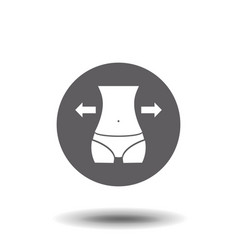 Waist Correction Surgery Glyph Icon