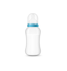 Baby Milk Bottle For With Pacifier 3d Realistic