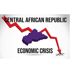 Central African Republic Map Financial Crisis