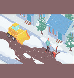 Snow Removal Isometric