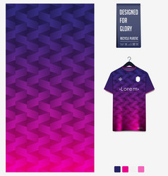 Soccer Jersey Pattern Design Zigzag