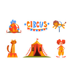 Traveling Chapiteau Circus With Clown Tent Lion