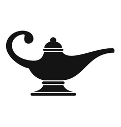 Aladin Lamp Icon Simple Style