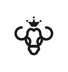 King Bull Design Logo Template