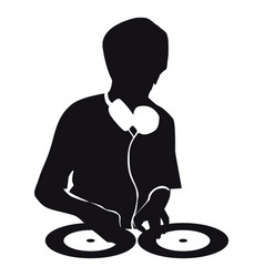 Dj Music Silhouette