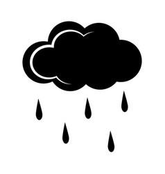 The Cloud With Rain Icon