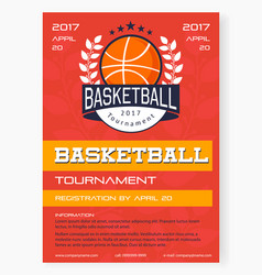 Basketball Tournament Poster