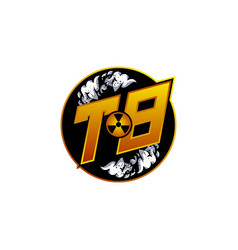 Tb Logo Monogram Esport Gaming With Gas Shape