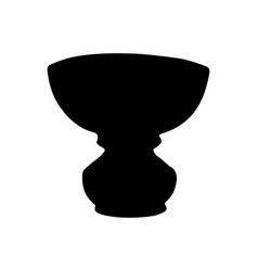 Bowl Shape Silhouette Art