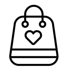 Gift Bag Outline Icon Hindu Festival Hindu