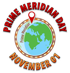 Prime Meridian Day Logo Concept