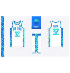 Basketball Uniform Mockup Template Design