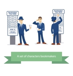 Bookie Character Cartoon Comic Man