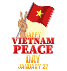 Vietnam Peace Day Banner