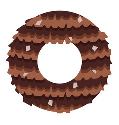 Donut Pinata Icon Cartoon Mexican Party