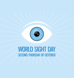 World Sight Day Eye Human Icon