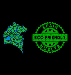 Eco Green Collage Huelva Province Map