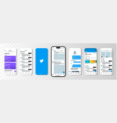 Twitter Social Media App Template Iphone