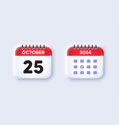 25th Day Of The Month Icon Event Schedule Date