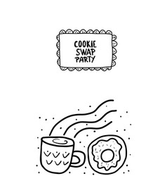 Cookie Swap Lettering Concept Design