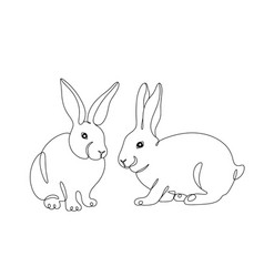 Rabbit One Line