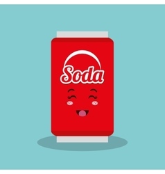 Cartoon Beverage Drink Design Isolated