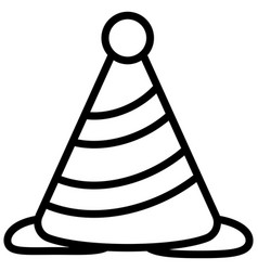 Party Hat Outline Icon Hindu Festival Hindu