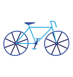 Blue Bicycle Sport Vehicle