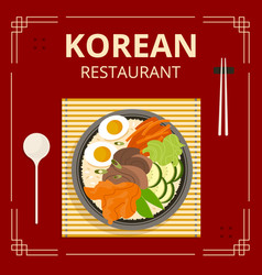 Hand Drawn Korean Restaurant Posts